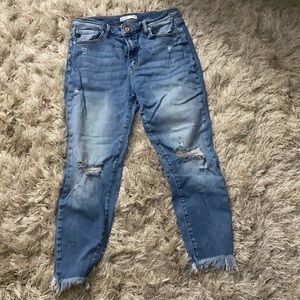 KanCan distressed skinny jeans